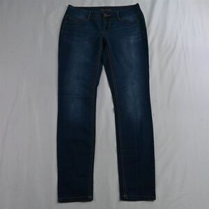 Maurices Medium Skinny Jegging Dark Wash Stretch‎ Denim Womens Jeans